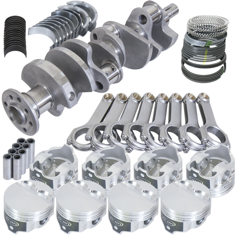 Eagle 20152060 fits Chrysler 318 4.000in Crank 6.123in H-Beam -4.7cc Flat Top 3.970in Pistons Rotating Assembly