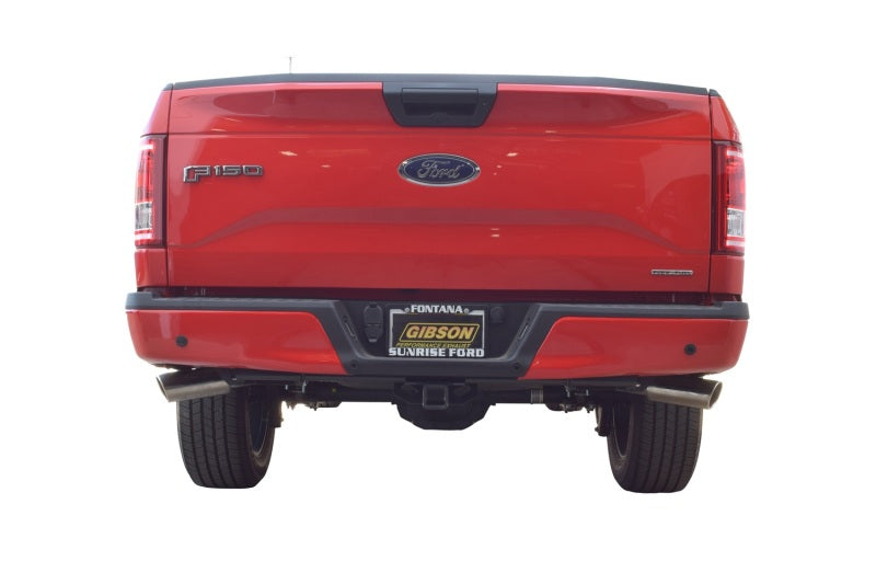 Gibson 69023 fits Ford 15-19 F-150 XL 5.0L 3in/2.5in Cat-Back Dual Extreme Exha