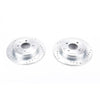 PowerStop fits Hyundai 12-19 Accent Rear Evolution Drilled & Slotted Rotors -