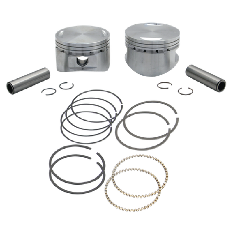 S&S 92-1930 Cycle 84-99 BT 3-5/8in x 4-5/8in Standard Piston Set