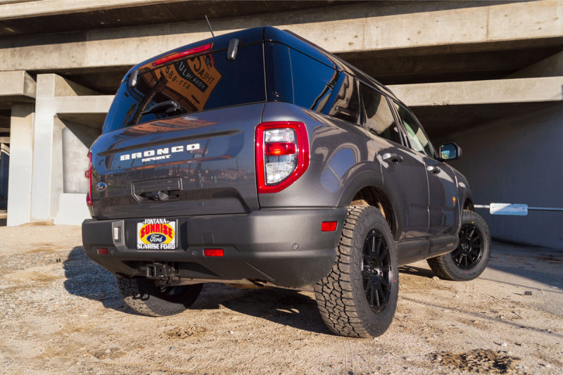 ICON 7017803160SB Ricochet 17x8 5x108 38mm Offset 6in BS Satin Black Wheel