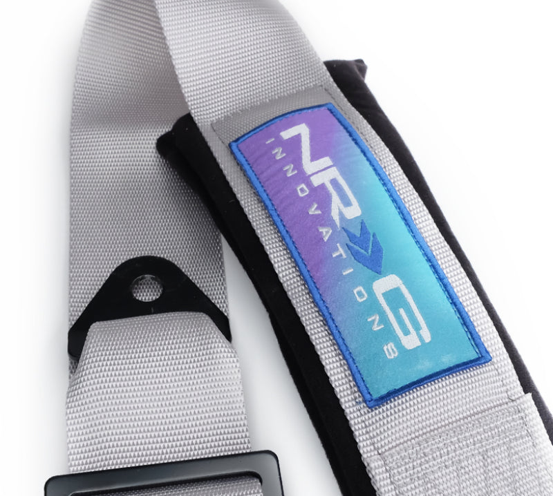 NRG SBH-B6PCSL 5PT 3in. Seat Belt Harness / Cam Lock - Silver