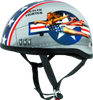 Bikers Choice 646953 Skid Lids Bomber Pinup Original Helmet - Large