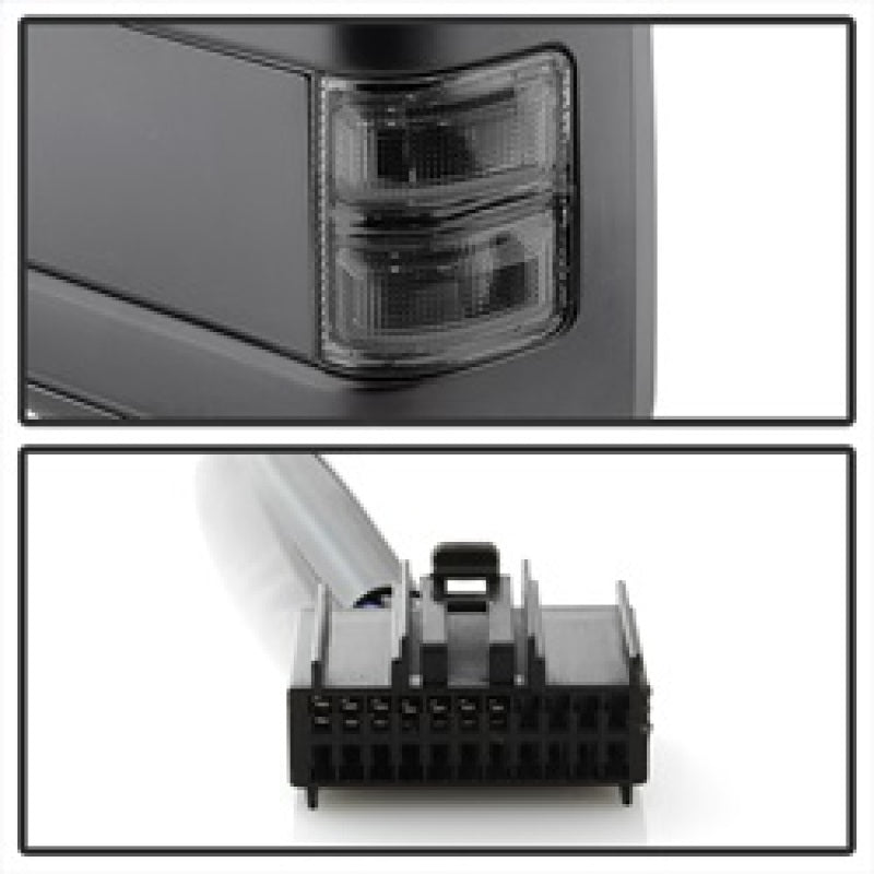 xTune 9935831 fits Ford SuperDuty 08-15 Extendable Heated Mirrors w/ LED Signal