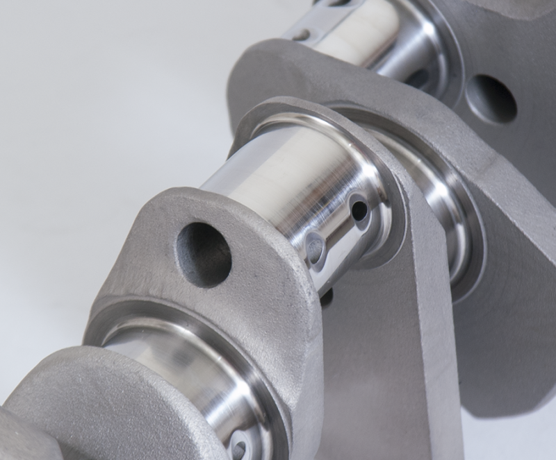 Eagle 4349350057LA fits Chevrolet 305/350 3.500in Stroke 2.000in Rod Journals Forged 4340 Lightweight Steel Crankshaft