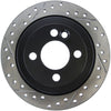 Stoptech 127.34094R 07-09 Mini Cooper/Cooper S Slotted & Drilled Right Rear Rotor