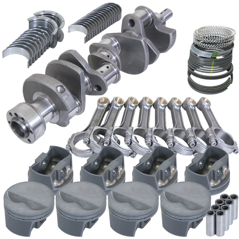 Eagle 13021L000 fits Chevy LT1350 1Pc 3.480in Crank 5.700in I-Beam Rods -5cc 4.000in Pistons Rotating Assembly