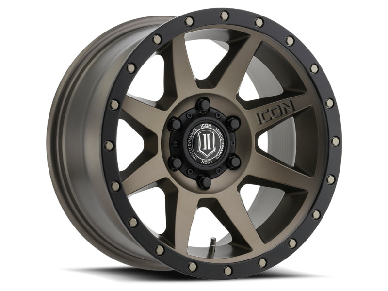 ICON 1818909060BR Rebound 18x9 6x5.5 25mm Offset 6in BS 95.1mm Bore Bronze Wheel