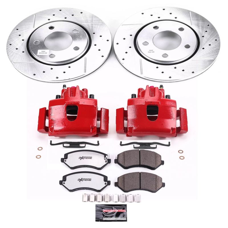 PowerStop fits Chrysler Voyager Front Z36 Truck & Tow Brake Kit w/Calipers