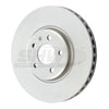 SHW Performance AFX34814 SHW 09-11 fits Audi A4 2.0L Front Smooth Monobloc Brake Rotor (8K0615301A)