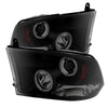 Spyder 5078810 fits Dodge 09-14 Ram 1500 Projector Halogen Model- CCFL Halo LED