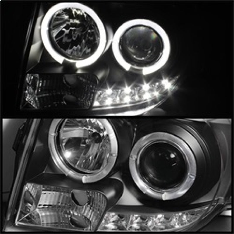 Spyder 5074225 fits Ford 08-12 Escape Projector Headlights Halogen Model Only -