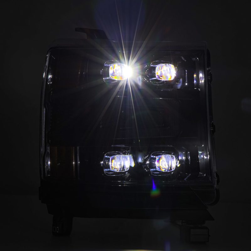 AlphaRex 880236 fits Chevy 16-18 1500HD NOVA-Series LED Proj Headlghts Alpha BK