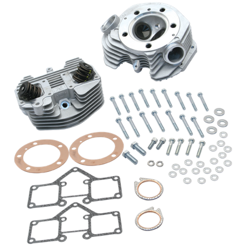 S&S 90-1488 Cycle 79-84 BT Super Stock 3-5/8in Bore Band Style Dual Plug Cylinde