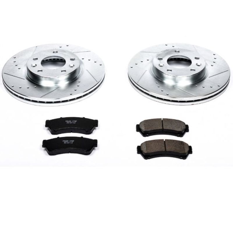 PowerStop K199 fits Ford 06-12 Fusion Front Z23 Evolution Sport Brake Kit