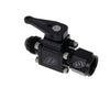 Peterson Fluid Systems 09-0923 Ball Valve -8AN x -8AN B-Nut