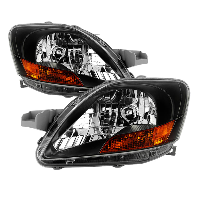 xTune 9036040 fits Toyota Yaris Sedan 06-12 OEM Style Headlights - Black HD-JH-