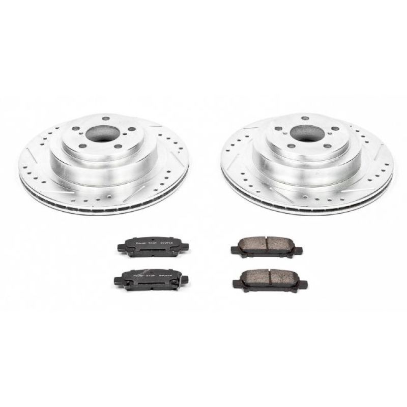 PowerStop K219 fits Subaru 05-09 Legacy Rear Z23 Evolution Sport Brake Kit