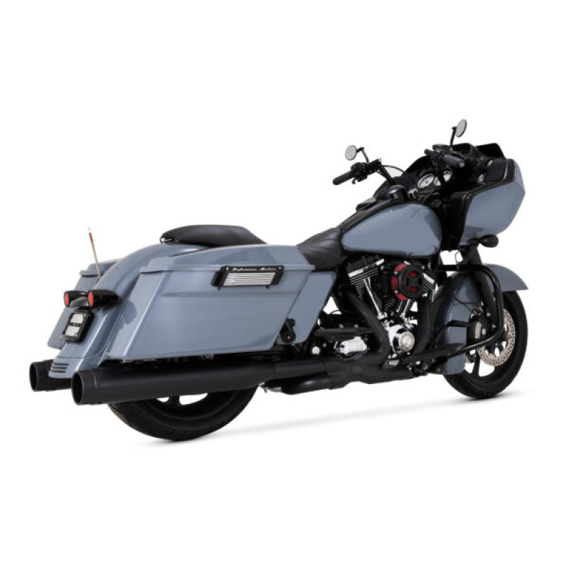 Vance and Hines 46371 Vance & Hines HD Dresser 17-25 Power Duals Black PCX He