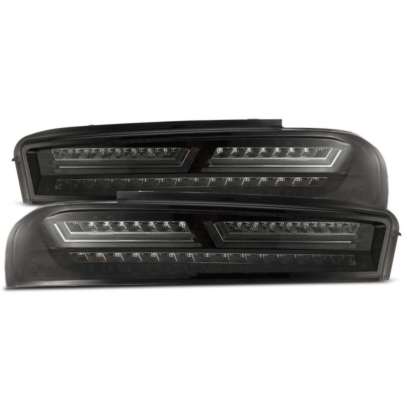 AlphaRex 610010 fits Chevrolet 16-18 Camaro PRO-Series LED Tail Lights Jet Blac