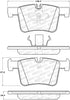 Stoptech 308.1561 14-16 BMW 228i Street Performance Front Brake Pads