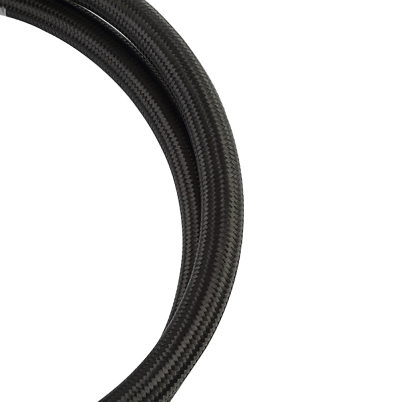 Mishimoto MMSBH-0636-PB PTFE Braided -6AN 3ft Hose Black