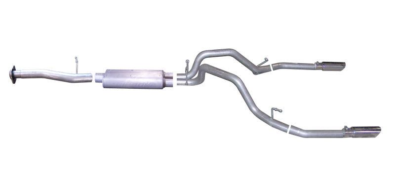 Gibson 65634 fits Chevrolet 07-09 Silverado 1500 LT 4.8L 2.5in Cat-Back Dual Sp
