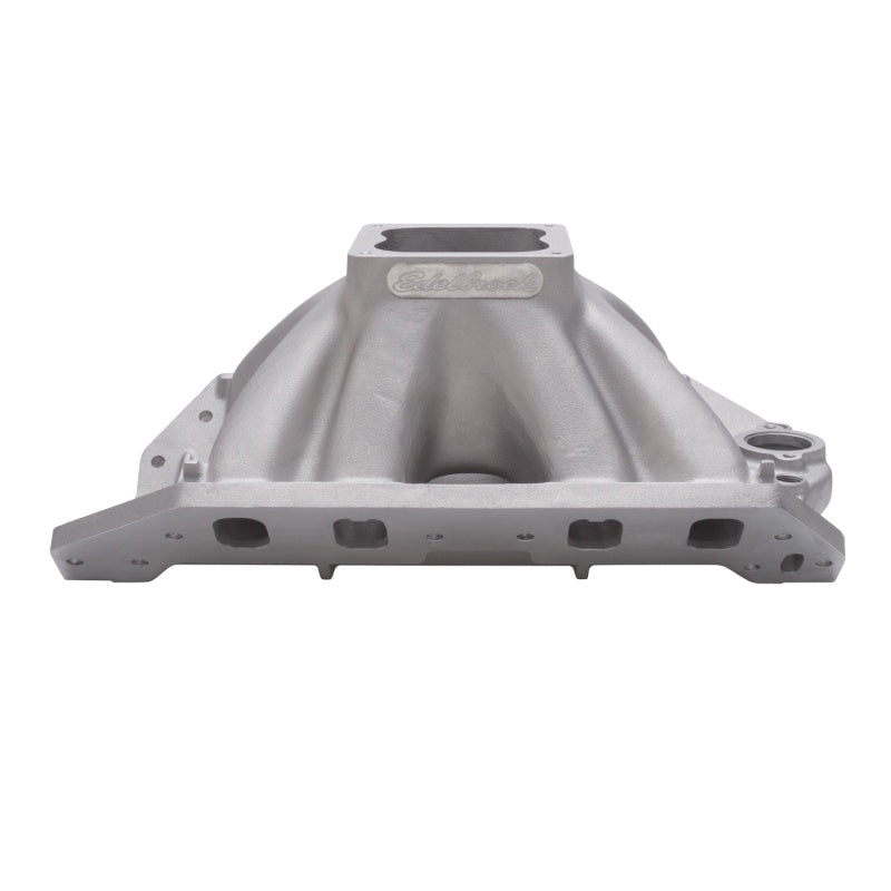 Edelbrock 28002 Manifold Big Victor II BBC w/ Edelbrock Profiler or Dart Big Chief Heads Dominator Flange