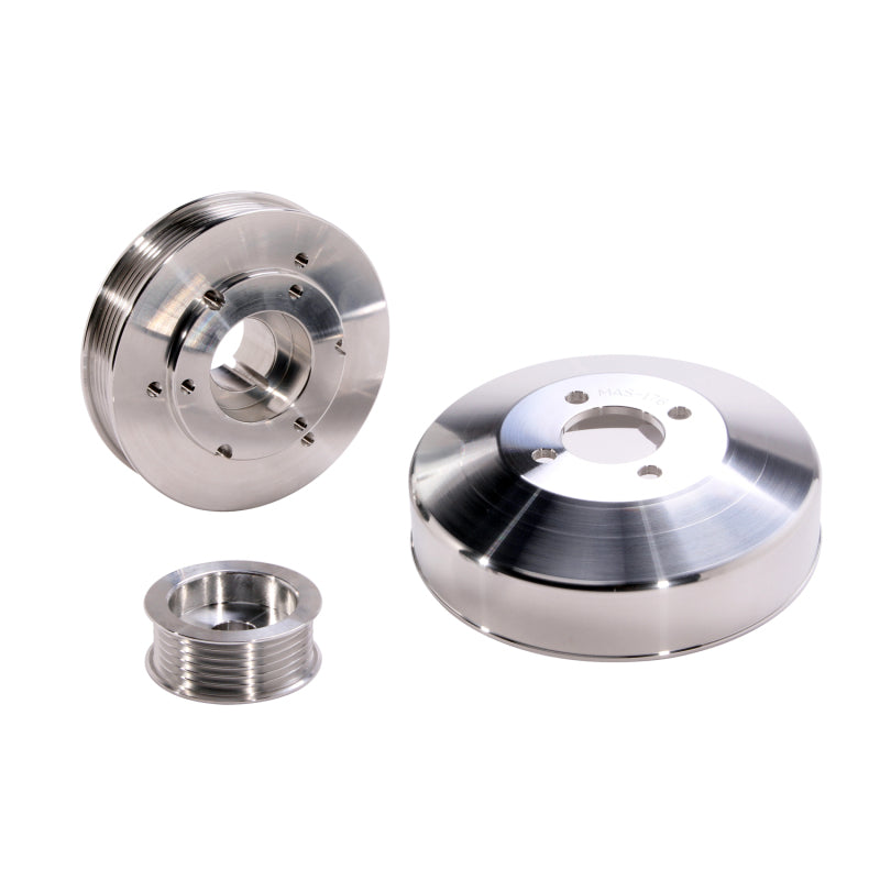 BBK 15550 fits Ford 97-04 F150 Expedition 4.6 5.4 Underdrive Pulley Kit - Light