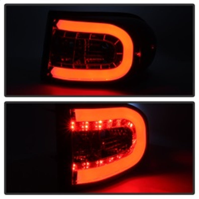 Spyder 5079466 fits Toyota 07-13 FJ Cruiser Light Bar LED Tail Lights Smoke ALT