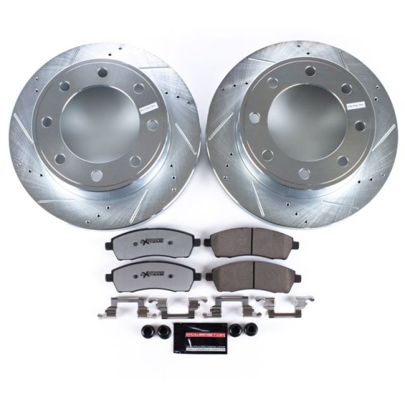 PowerStop K1890-36 00-05 fits Ford Excursion Rear Z36 Truck & Tow Brake Kit