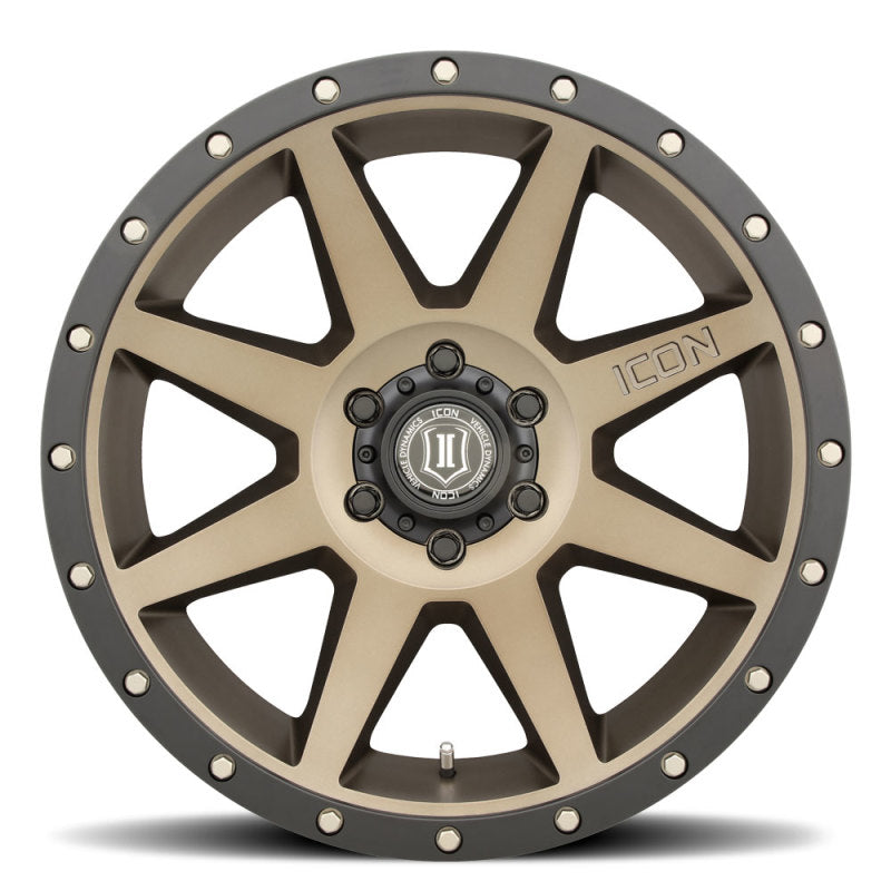ICON 1820906356BR Rebound 20x9 6x135 16mm Offset 5.625in BS Bronze Wheel