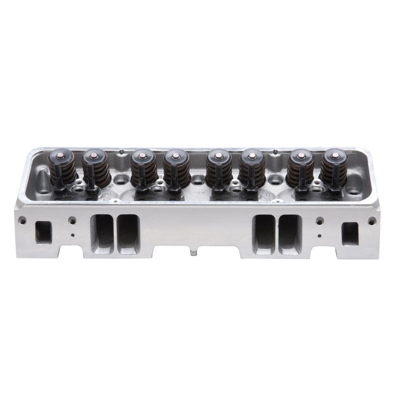 Edelbrock 60985 Cylinder Head SB fits Chevrolet Performer RPM E-Tec 200 for Hydraulic Roller Cam Complete (Ea)