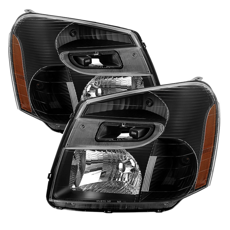 9031007 Xtune fits Chevy 05-09 Equinox OEM Style Headlights Black HD-JH-CEQ05-
