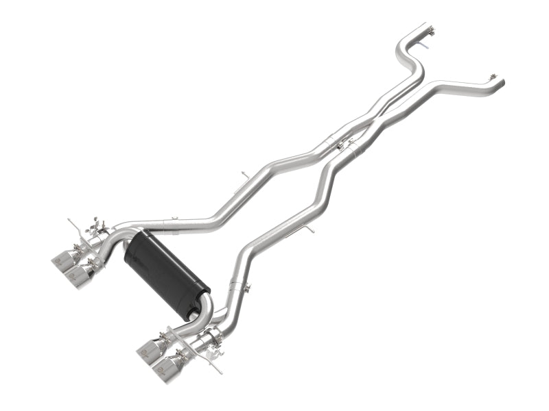 AFE 49-36353-P fits BMW M2 L6-3.0L (G87) MACH Force-Xp Cat-Back Exhaust w/ Poli