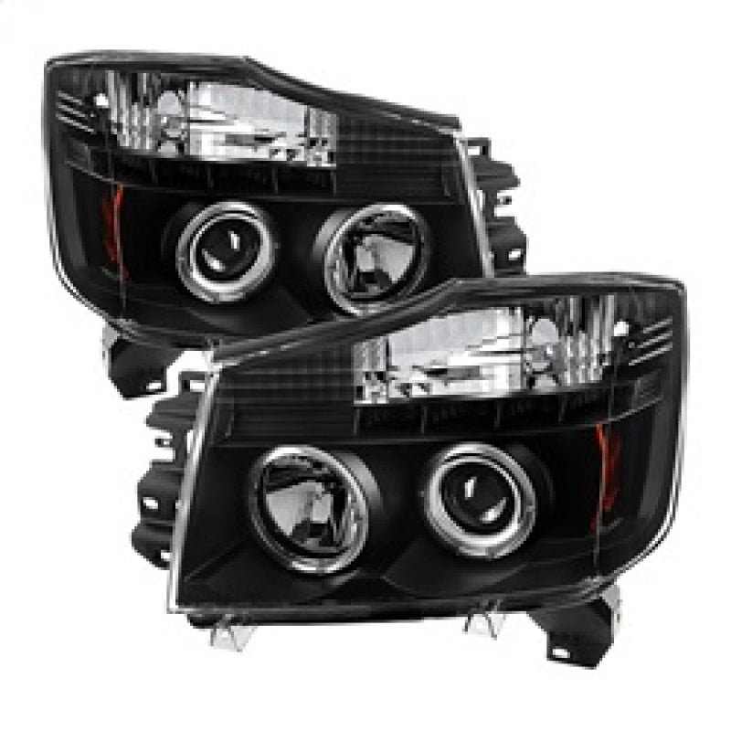 Spyder 5011572 fits Nissan 04-14 Titan /Armada 04-07 Projector Headlights LED H