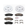 PowerStop K4611 fits Nissan 05-18 Frontier Front Z23 Evolution Sport Brake Kit
