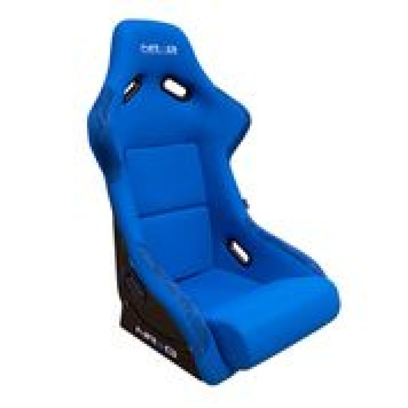 NRG FRP-300BL FRP Bucket Seat (Blue Cloth) - Large