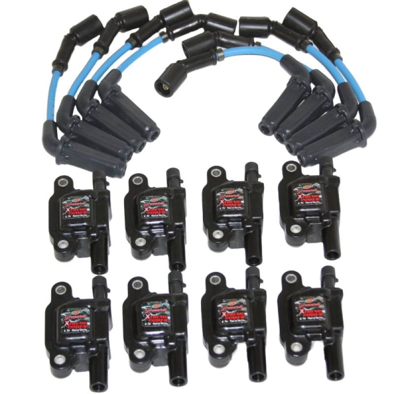 Granatelli Motor Sports 28-0513KT1 Granatelli 05-13 fits GM LS2/LS3 Pro Series Extreme Coil & Wire Kit
