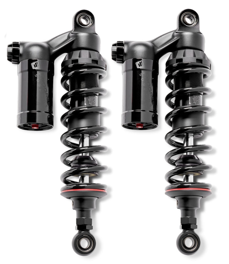Progressive 990-1010 Harley Dyna 990 Series Shocks 12.5in - Black