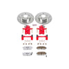 PowerStop KC1168 fits Infiniti I30 Rear Z26 Street Warrior Brake Kit w/Calipers