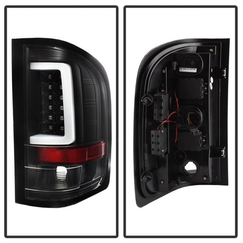 Spyder 5084088 fits Silverado (Will Not Work w/2010 921 Bulb) V3 LED Tail Lghts