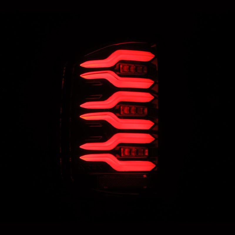 AlphaRex 620040 fits Chevy 14-18 Silverado 1500 Luxx-Series LED Tail Lights Alp