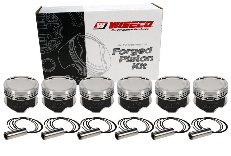 Wiseco K549M87AP fits Nissan VG30 Turbo -9cc 1.260 X 87MM Piston Shelf Stock Kit