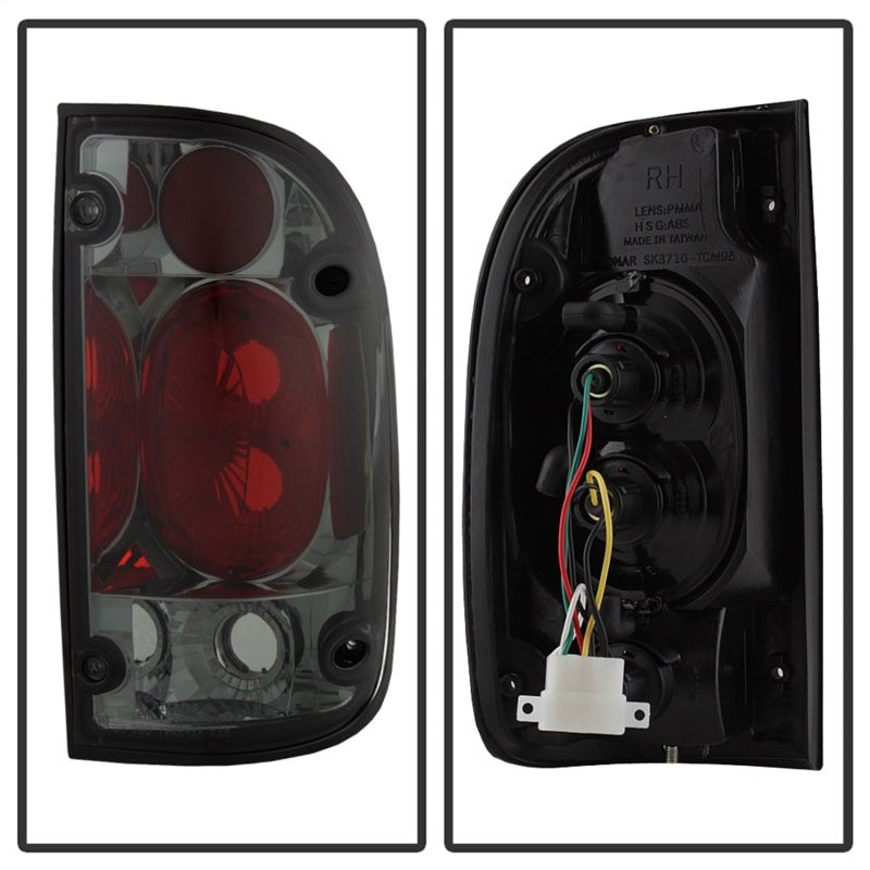 Spyder 5033765 fits Toyota 95-00 Tacoma Euro Style Tail Lights Smoke ALT-YD-TT9