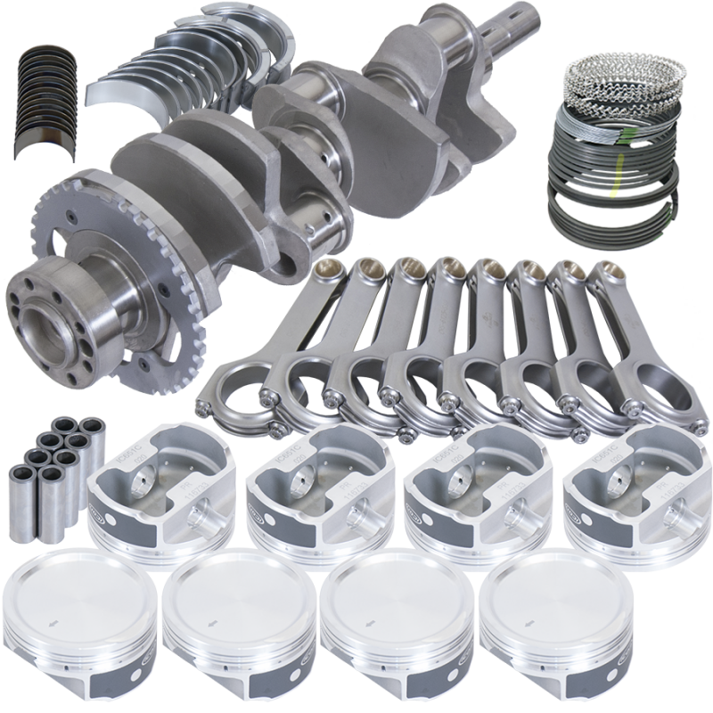 Eagle 231133937 fits Chrysler 5.7 Hemi 4.050in Crank 32 Tth Relctr 6.125in H-Beam 3.937in Pistons Rotating Assembly