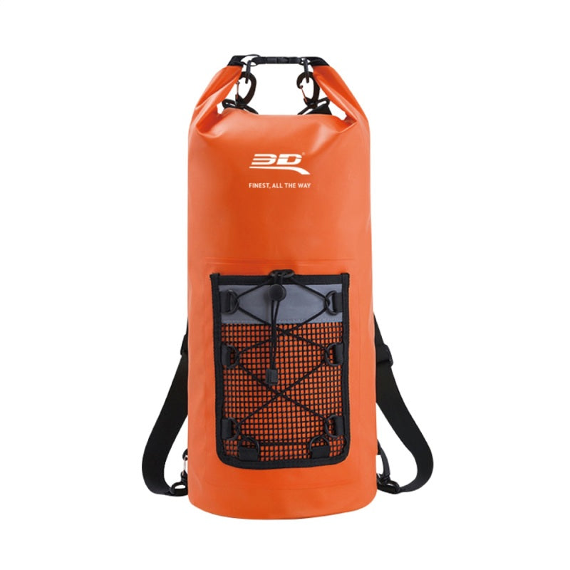 3D 6117-21 MAXpider Roll-Top Dry Bag Backpack - Orange