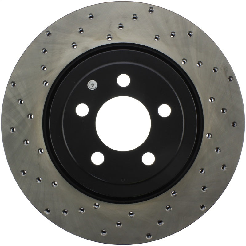 Stoptech 128.63061R Drilled Sport Brake Rotor