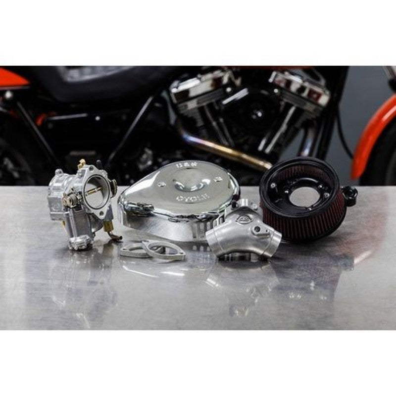 S&S 110-0152 Cycle 2006 BT Super G Carburetor & Stealth Air Cleaner Kit w/ Chrom