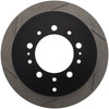 Stoptech 126.44157SR Power Slot 08-09 fits Lexus LX450/470/570 / 07-09 Toyota Tundra Slotted Right Rear Rotor